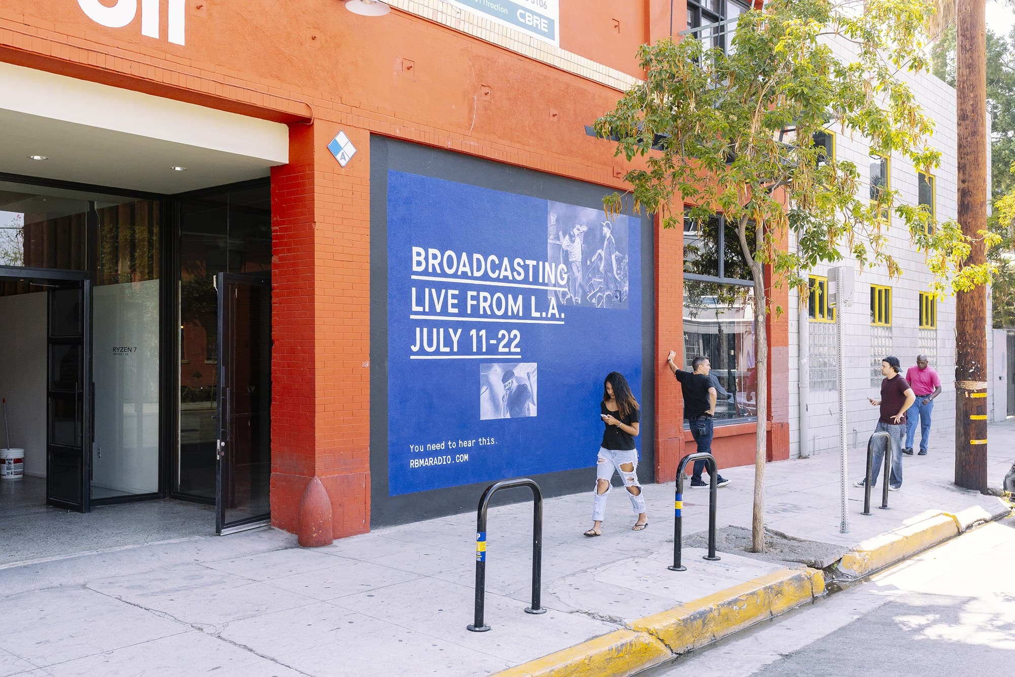 Red Bull Radio broadcasting live from Los Angeles