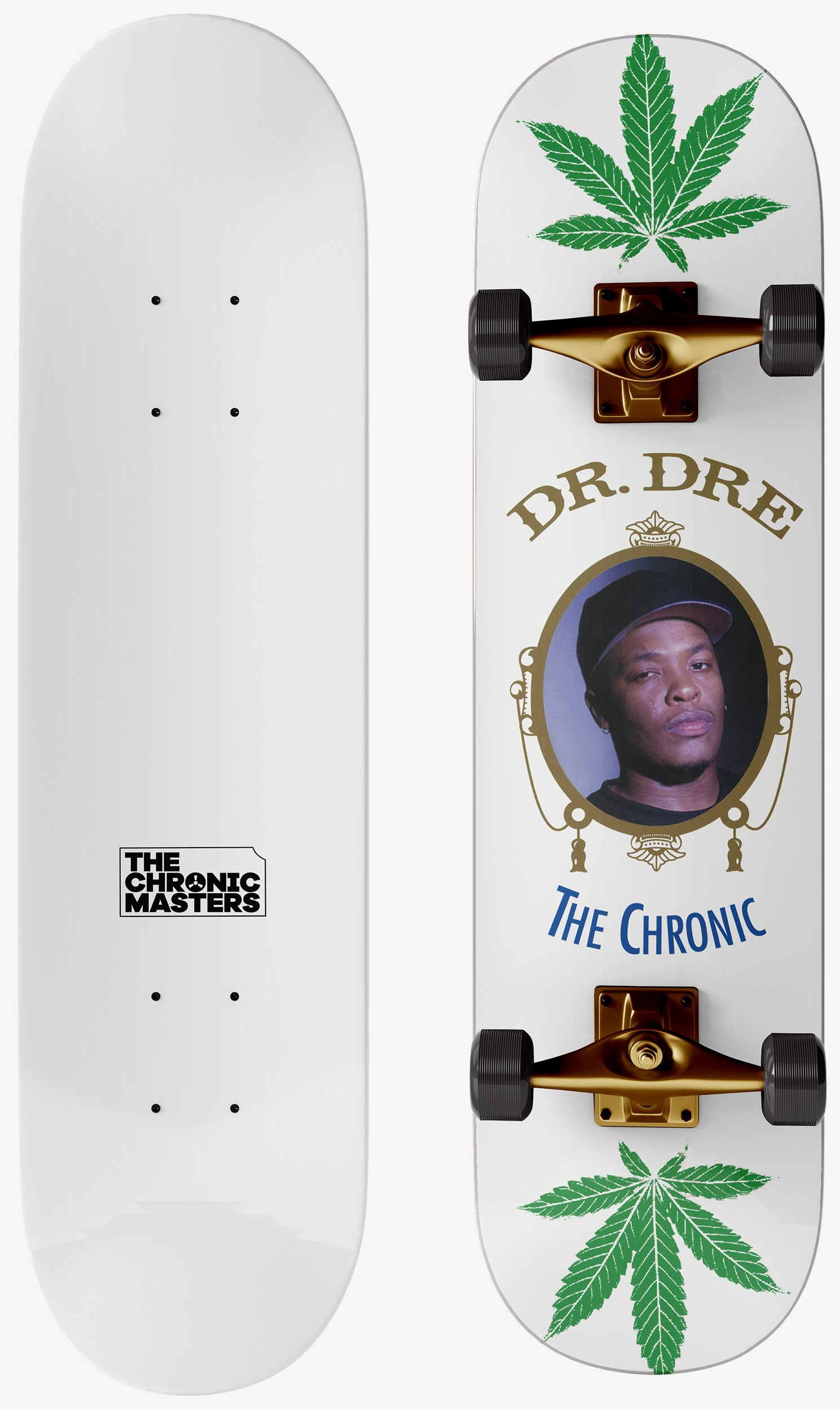 Skate deck from The Chronic Masters collector series
