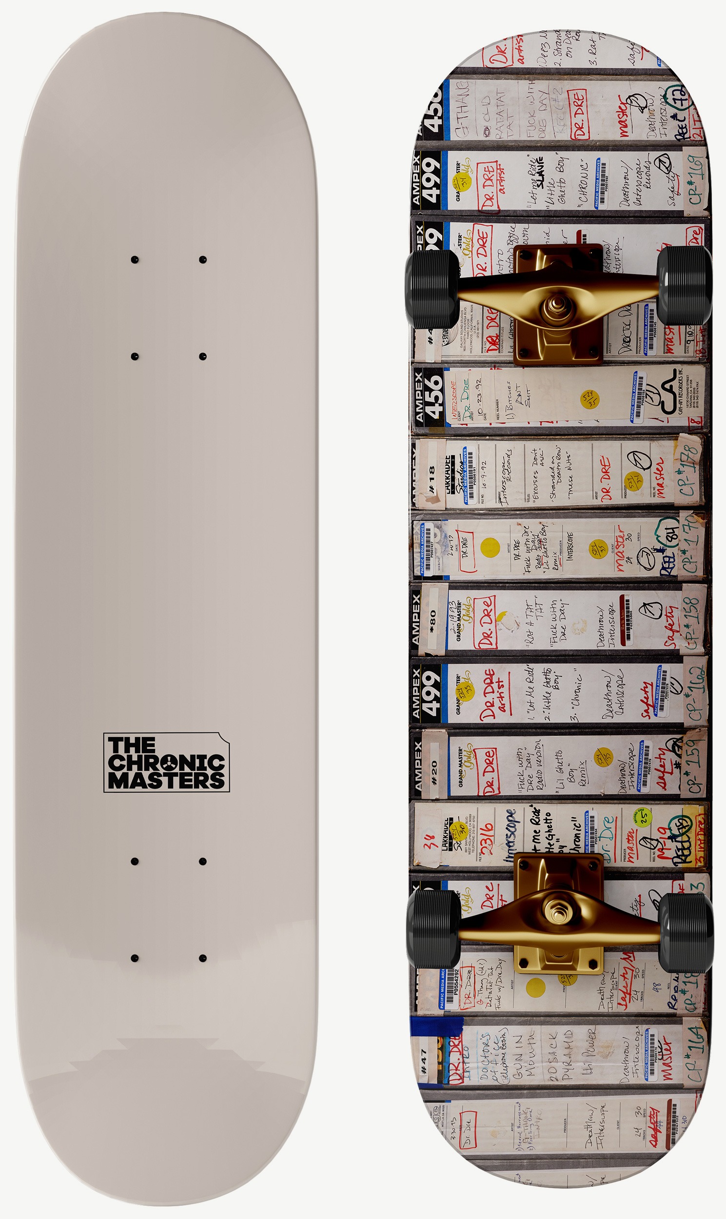 Skate deck from The Chronic Masters collector series