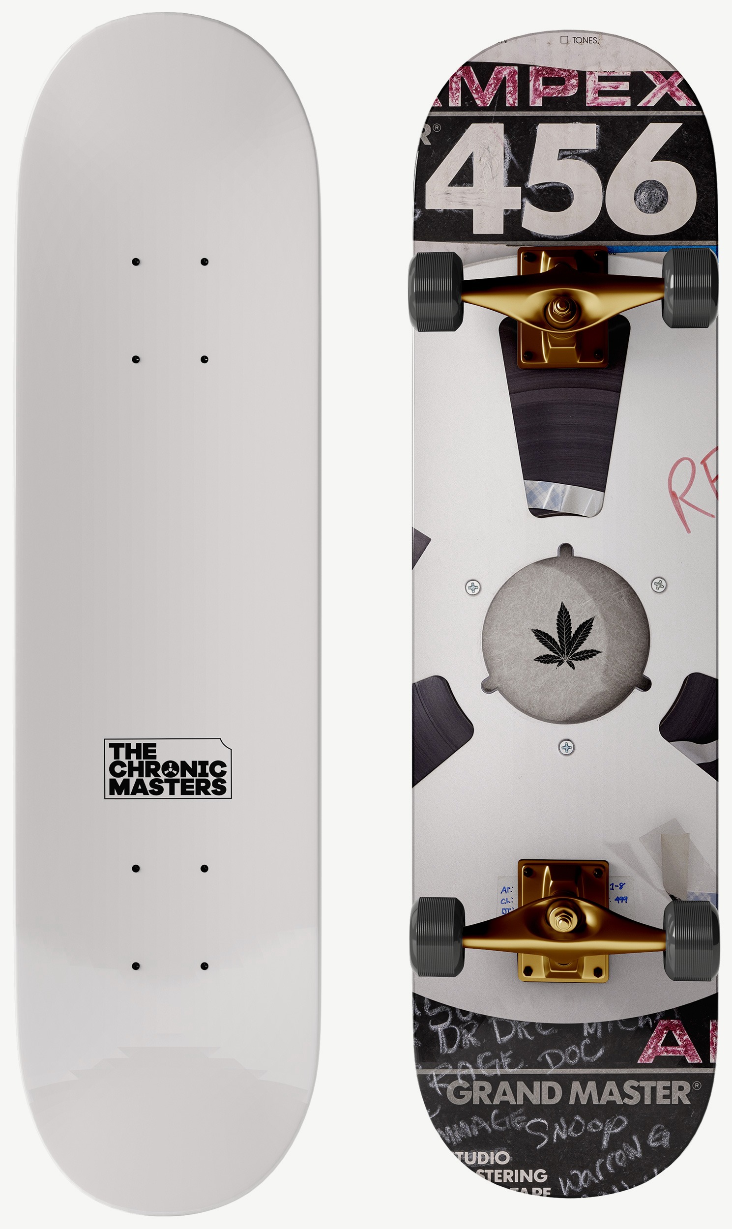 Skate deck from The Chronic Masters collector series