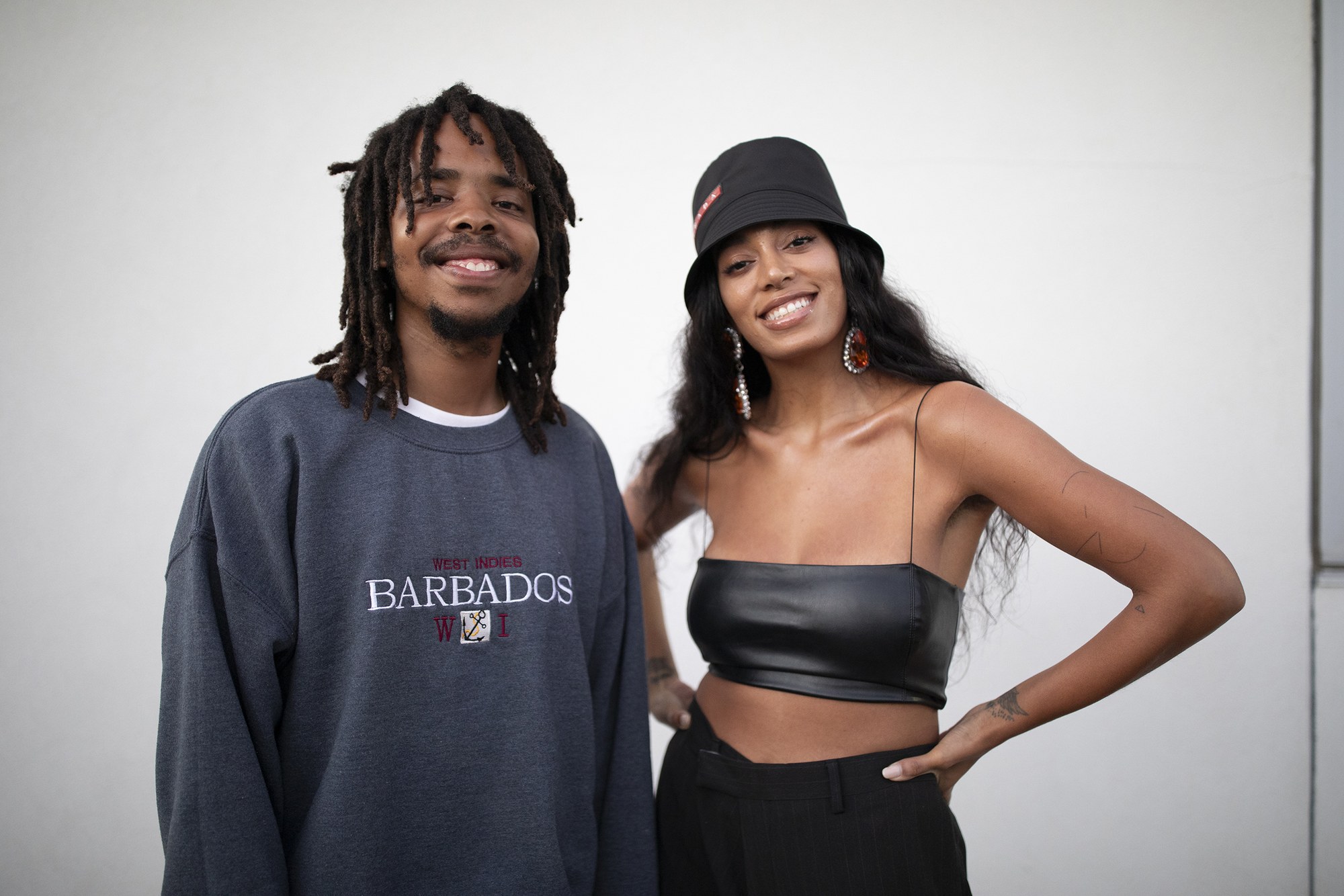 Earl Sweatshirt and Solange photographed together