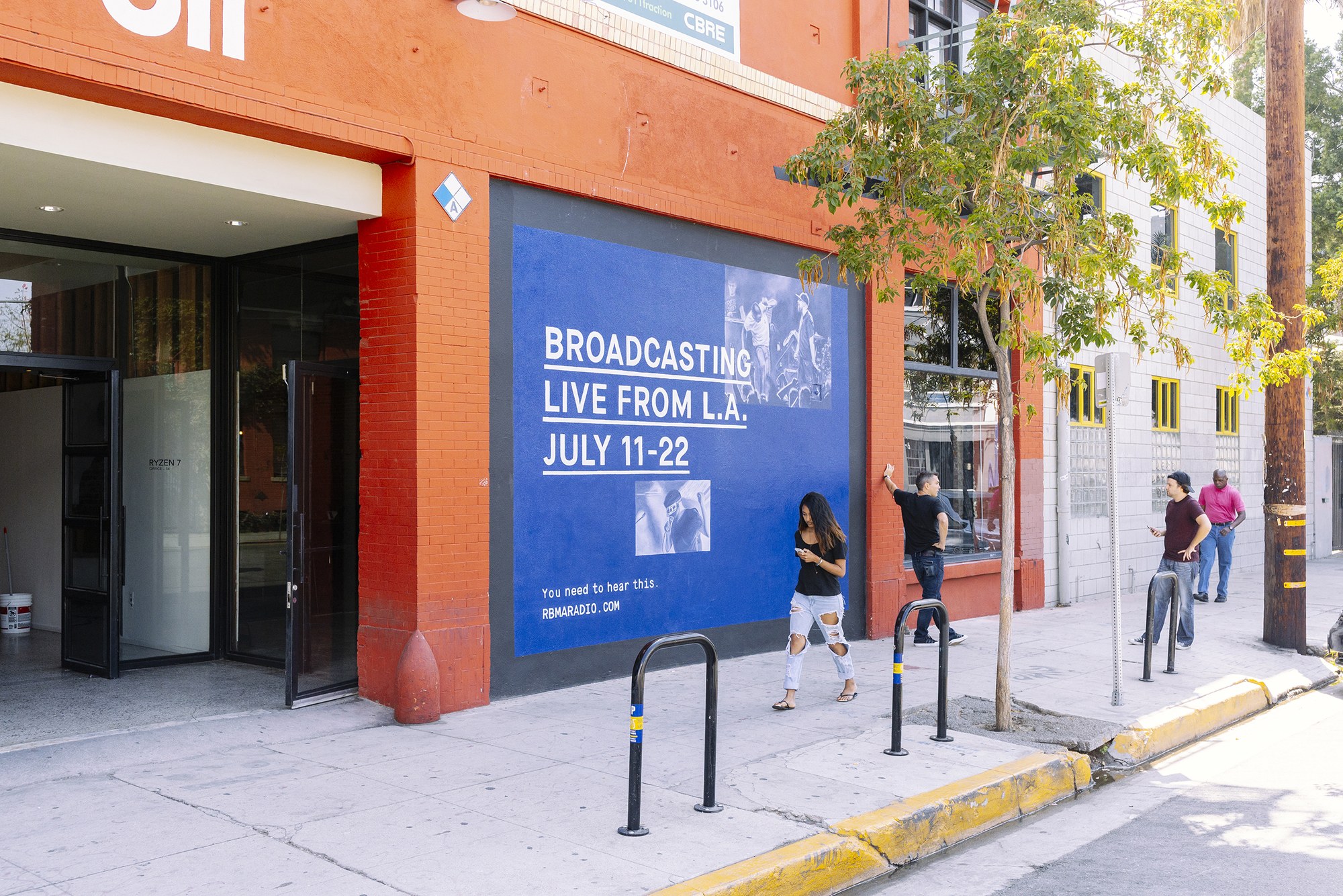 Red Bull Radio broadcasting live from Los Angeles